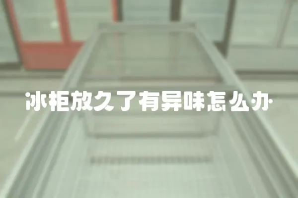 冰柜放久了有異味怎么辦