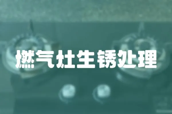 燃?xì)庠钌P處理