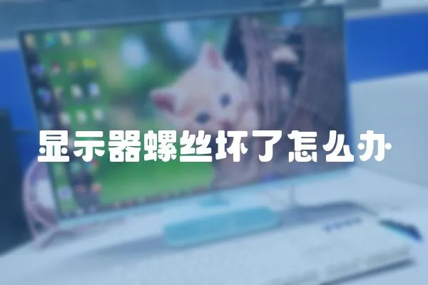 顯示器螺絲壞了怎么辦