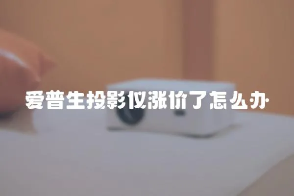 愛普生投影儀漲價了怎么辦