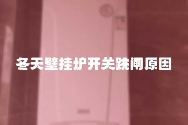 冬天壁掛爐開關跳閘原因