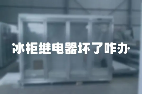 冰柜繼電器壞了咋辦