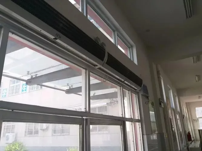 門口風幕機風小怎么辦