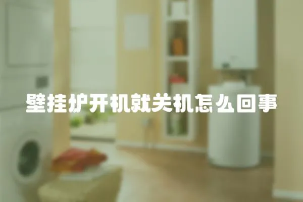 壁掛爐開機就關機怎么回事