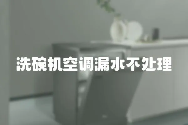 洗碗機空調(diào)漏水不處理