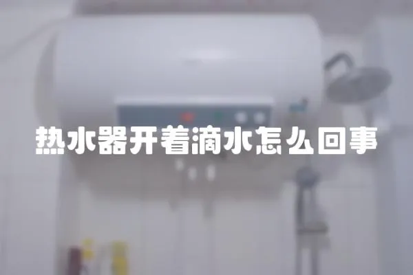 熱水器開著滴水怎么回事