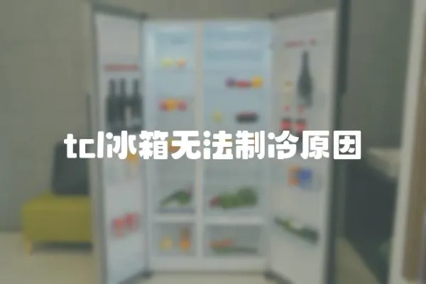 tcl冰箱無法制冷原因