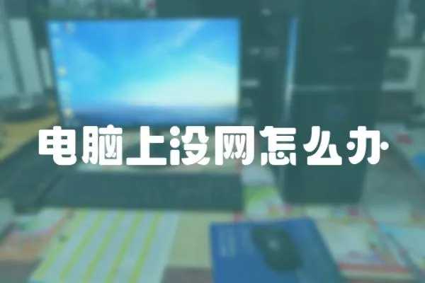 電腦上沒網怎么辦