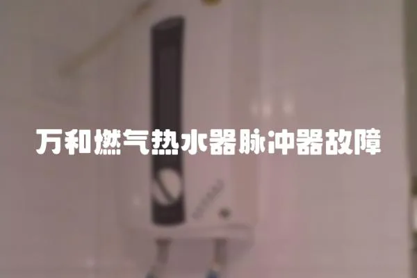 万和燃气热水器脉冲器故障