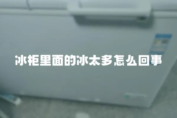 冰柜里面的冰太多怎么回事