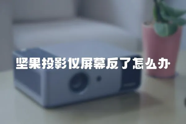 堅(jiān)果投影儀屏幕反了怎么辦