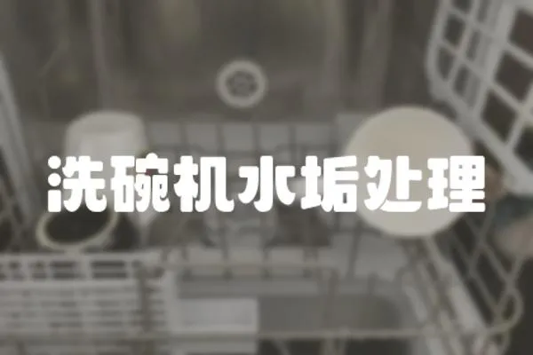 洗碗機水垢處理