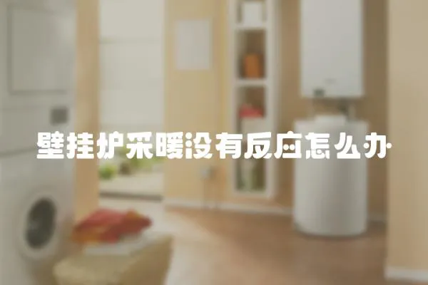 壁掛爐采暖沒有反應怎么辦