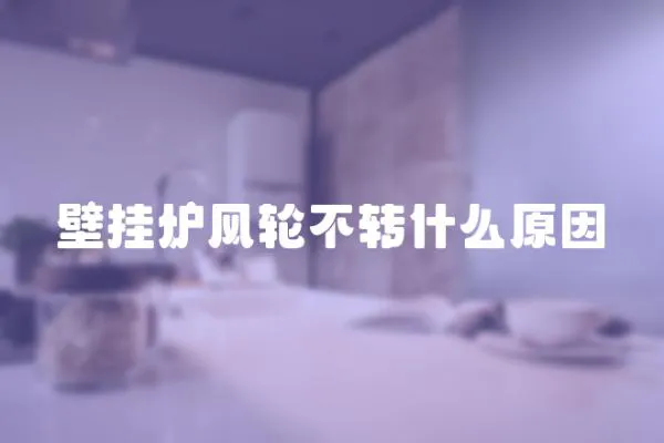 壁掛爐風(fēng)輪不轉(zhuǎn)什么原因