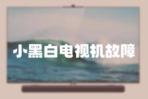 小黑白電視機故障