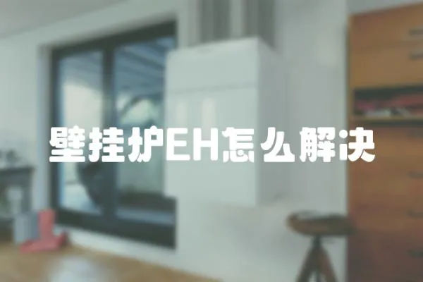 壁掛爐EH怎么解決