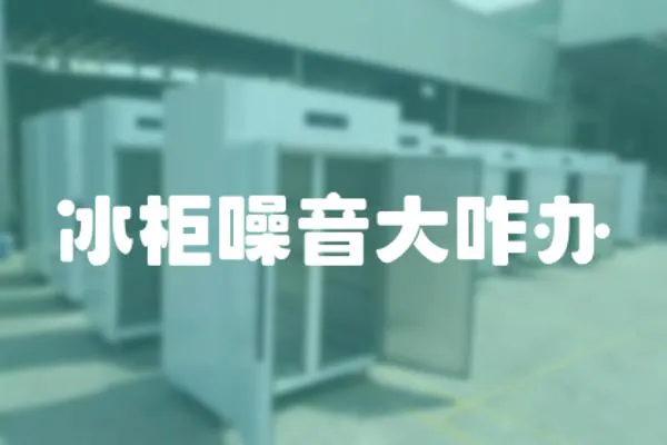 冰柜噪音大咋辦