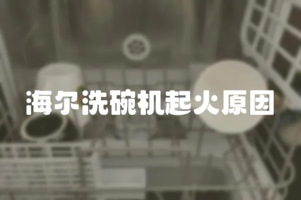 海爾洗碗機起火原因