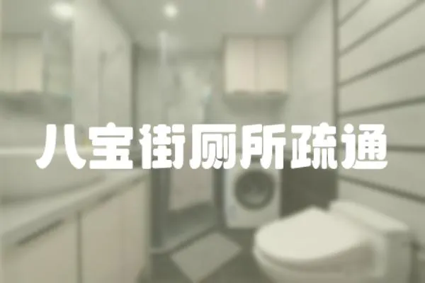 八寶街廁所疏通