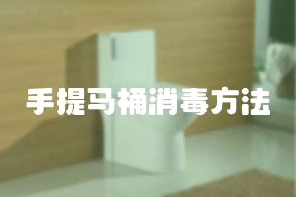 手提馬桶消毒方法