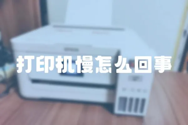 打印機慢怎么回事