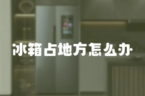 冰箱占地方怎么辦