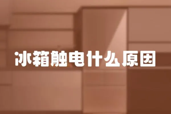 冰箱觸電什么原因