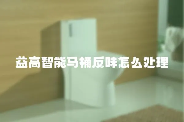 益高智能馬桶反味怎么處理