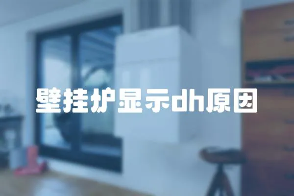 壁掛爐顯示dh原因