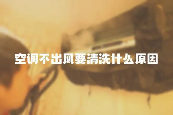 空調不出風要清洗什么原因