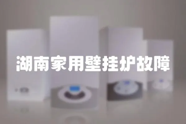 湖南家用壁掛爐故障