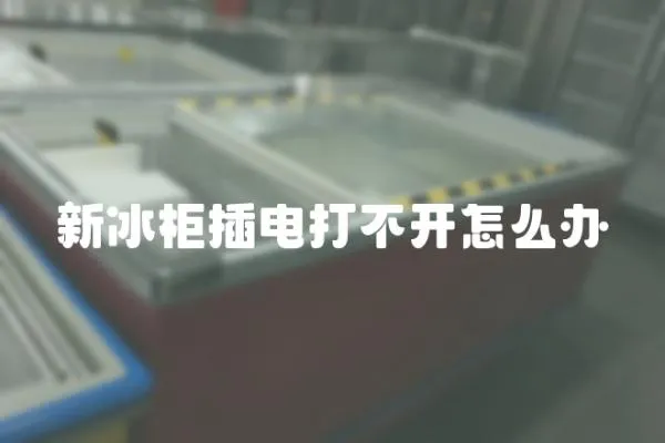 新冰柜插電打不開怎么辦