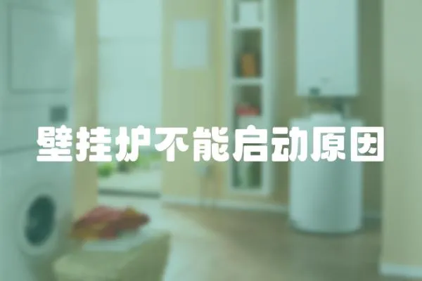 壁掛爐不能啟動(dòng)原因