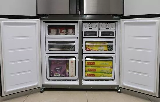 冰柜对开盖子盖不住怎么办